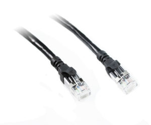 1M Black CAT 6A 10Gb SSTP/SFTP Cable
