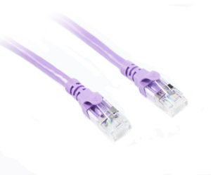 1M Purple CAT 6A 10Gb SSTP/SFTP Cable