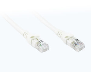 1M White CAT6A 10Gb SSTP/SFTP Cable
