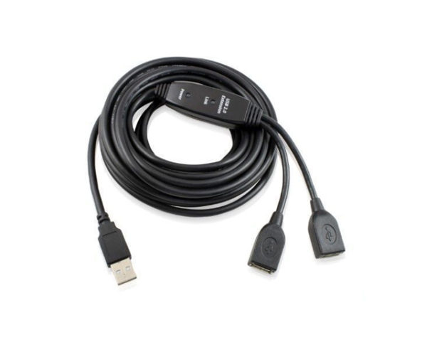 10M 2 Port USB 2.0 Active Repeater Cable