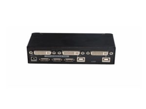 Rextron 2 Port DVI USB KVM Switch