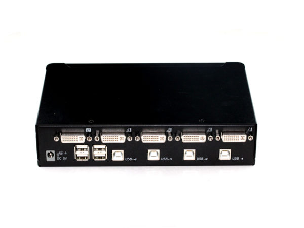 Rextron 4 Port DVI USB KVM Switch