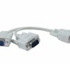 DB9F To 2 X DB9M Splitter Cable