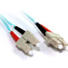 2M SC-SC OM3 10Gb Multimode Duplex Fibre Optic Cable
