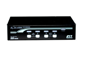 Rextron 4 Port DVI PS/2 KVM Switch