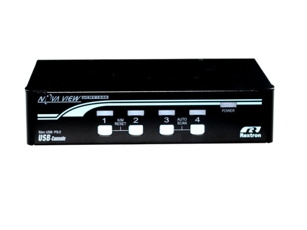 Rextron 4 Port DVI PS/2 KVM Switch