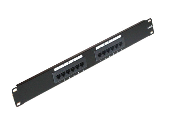 12 Port CAT6 Patch Panel