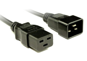 1M IEC C20-C19 Power Cable