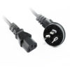 5M Right Angle Plug To C13 Power Cable