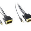 3M DVI-D to DVI-D Cable with 3.5mm Audio