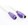 5M PS/2 Extension Cable with Purple Connector