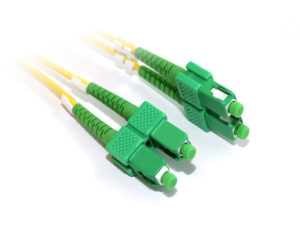 1M OS1 Singlemode SCA-SCA Fibre Optic Cable