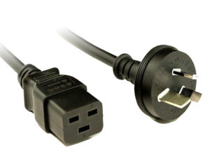 1M 15A Wall to C19 Power Cable
