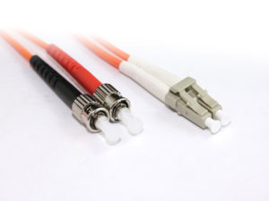 5M LC-ST OM1 Multimode Duplex Fibre Optic Cable