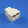 RJ12 6P6C 3 Way Coupler