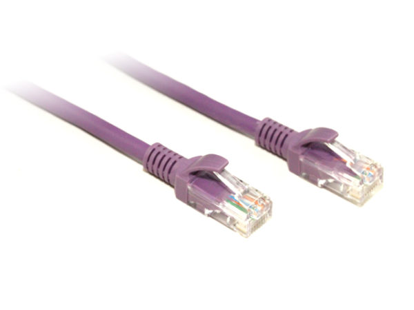 1M Purple Cat5E Cable