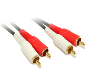 2M 2RCA to 2RCA Audio Cable OFC