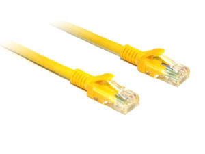 1M Yellow Cat5E Cable