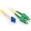 15M OS1 Singlemode LC-SCA Fibre Optic Cable