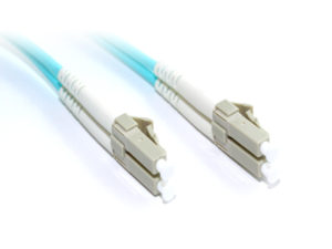 1M OM4 LC-LC M/M Duplex Fibre Cable