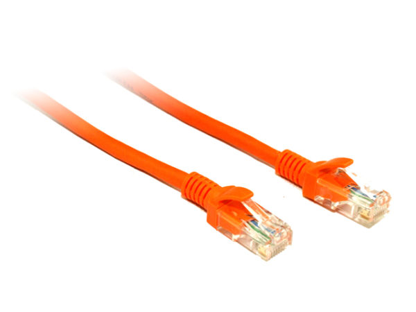 0.25M Orange Cat5E Cable