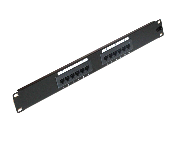 Best Quality 12 Port CAT5E Patch Panel at Low Price