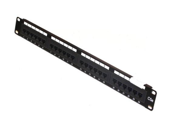 24 Port CAT5E Patch Panel