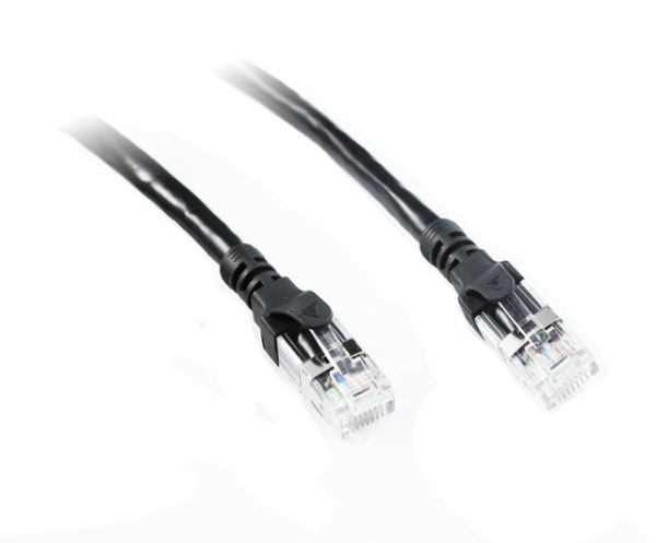 0.5M Black CAT 6A 10Gb SSTP/SFTP Cable