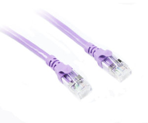 0.5M Purple CAT 6A 10Gb SSTP/SFTP Cable