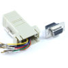 DB9F To RJ45 F Adaptor