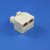 RJ12 Modular Double Adaptor