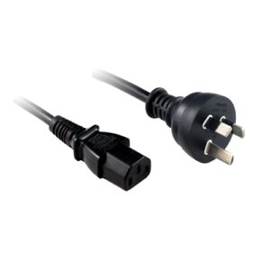 Australian 3Pin Wall Plug to IEC C13 Power Cable 0.3M