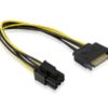 15CM SATA M To ATX P6 Cable