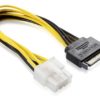 15CM SATA M To ATX P8 Cable