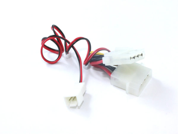 3Pin to 4 Pin Fan Converter Cable