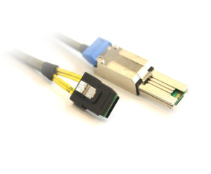 1M SFF-8087 To SFF-8088 Cable