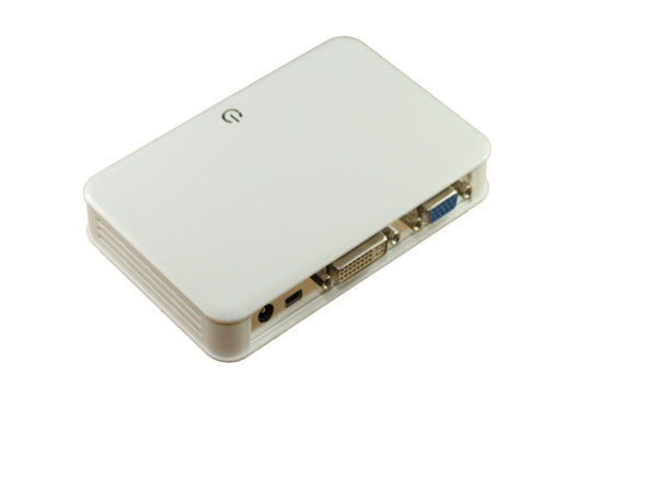 USB 2.0 To VGA & DVI 2port Hub