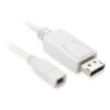 2M Displayport M to Mini DP F Cable