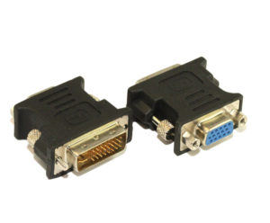 DVI-I 29 Pin M - HD15F Adaptor