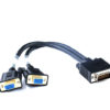 30CM LFH59/DMS59 TO Dual VGA Cable