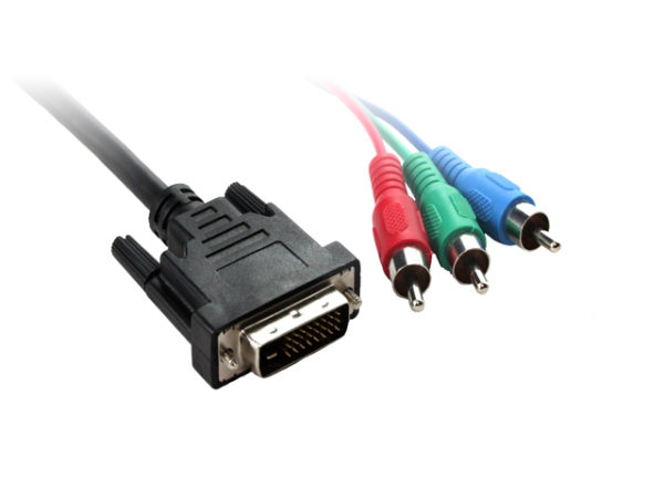 2M M1 To 3 x RCA Cable