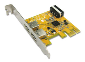 PCI Express USB 3.0 2 Port Card