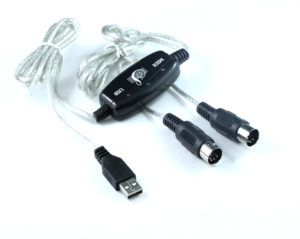 2M USB TO MIDI Cable