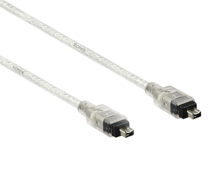2M Firewire 1394A 4Pin/4Pin Cable