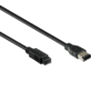 2M Firewire 1394B 9Pin/6Pin Cable