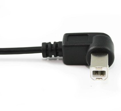 2M USB 2.0 AM To Left Angle BM Cable-10633