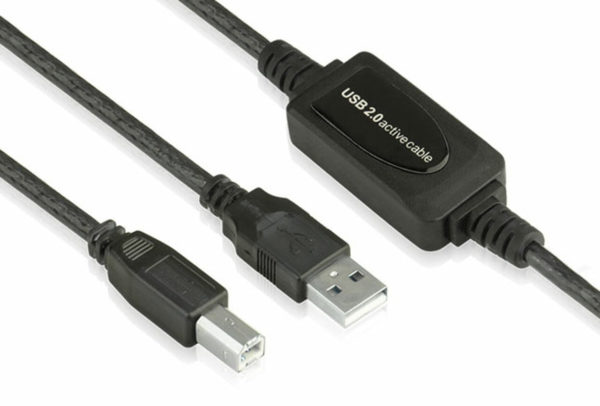 10M USB 2.0 AM-BM Active Cable-10690