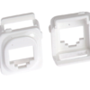 Jack Adaptor White 10 Pack-0