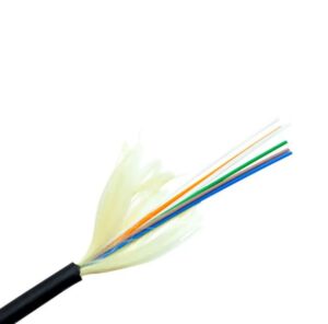 MSS Fibre 4 Core OM3 Mil Tactical Indoor/Outdoor Riser Black PU Jacketed Cable