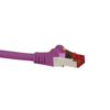 Cat6A Shielded Purple Patch Lead 1M-3891